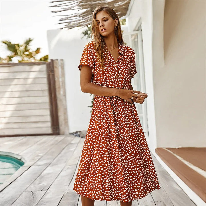 Brunhild Potsdam | Bedrucktes Sommerkleid