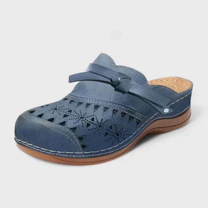 Waltraud Goslar | Orthopädische Sommerschuhe in Blau