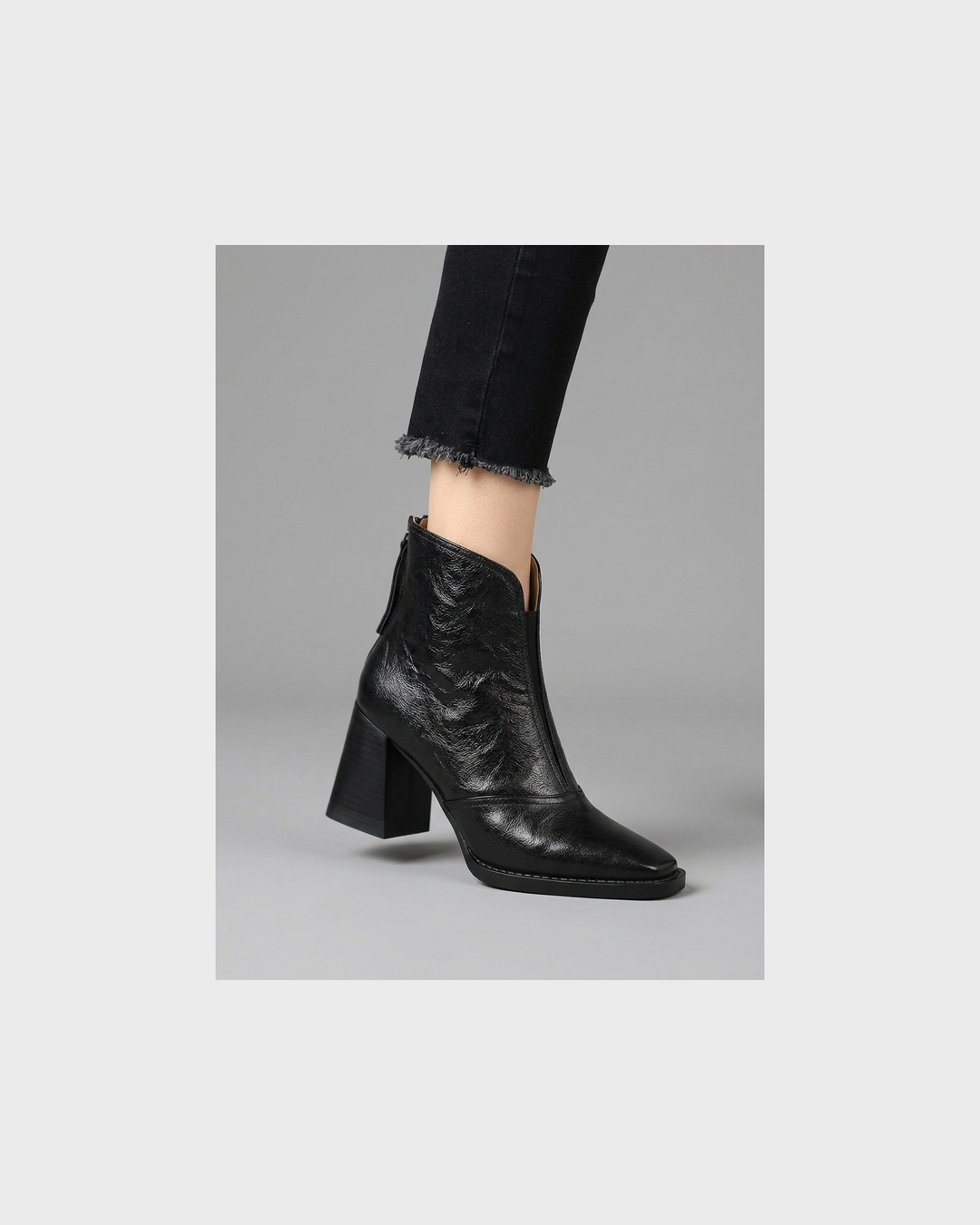 Marlene Münster | Luxuriöse Stiefeletten mit Mittelhohem Absatz