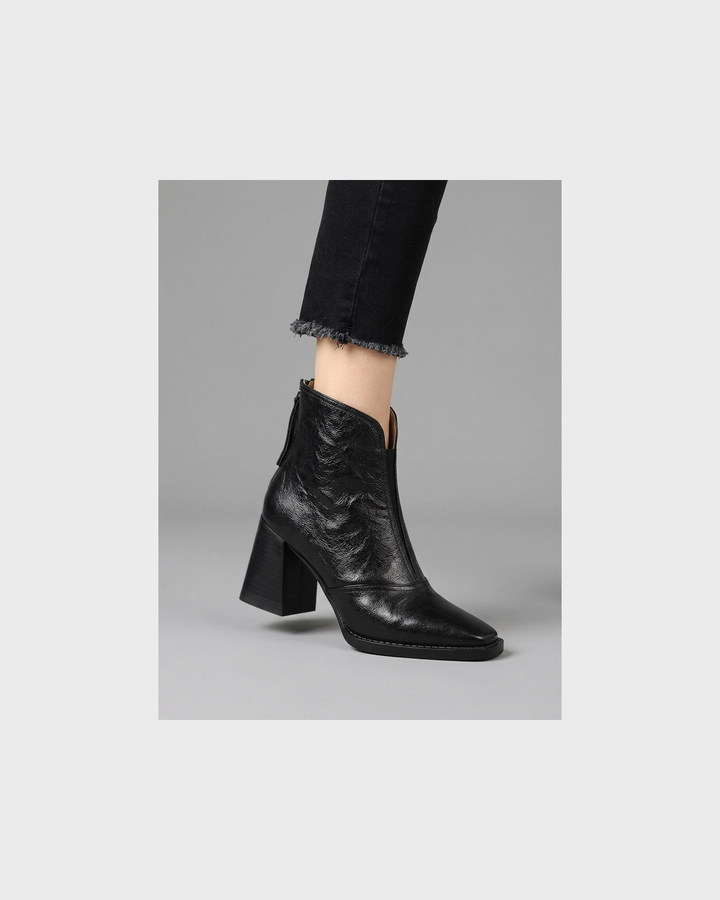 Marlene Münster | Luxuriöse Stiefeletten mit Mittelhohem Absatz