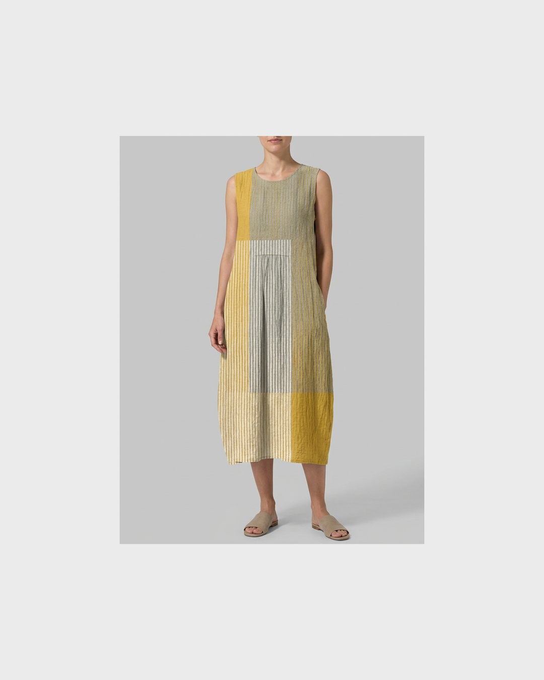 Mia Coburg | Bequeme Sommerkleid Ohne Ärmel