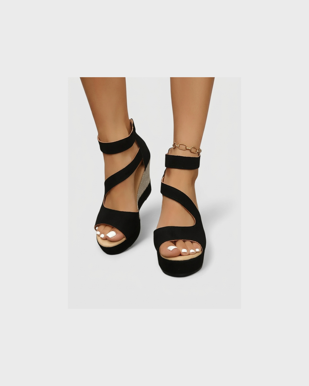 Mia Schwerin | Orthopädische Wedge-Sandalen