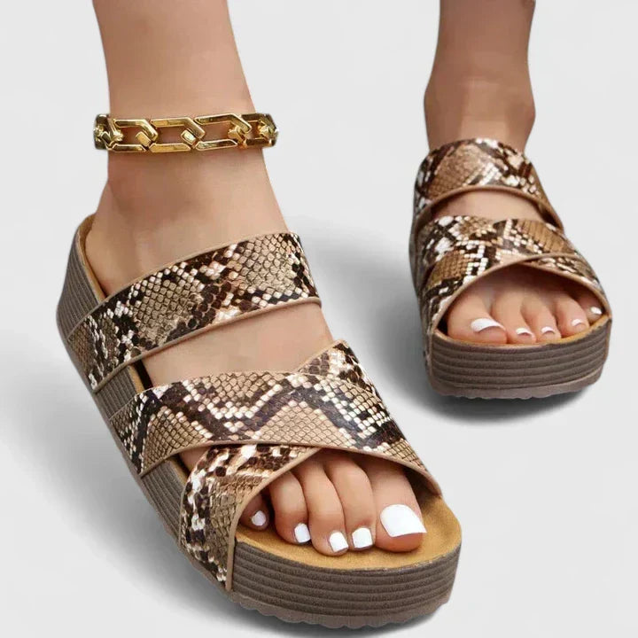 Rosalinde Bautzen | Elegante Orthopädische Sandalen in Braun
