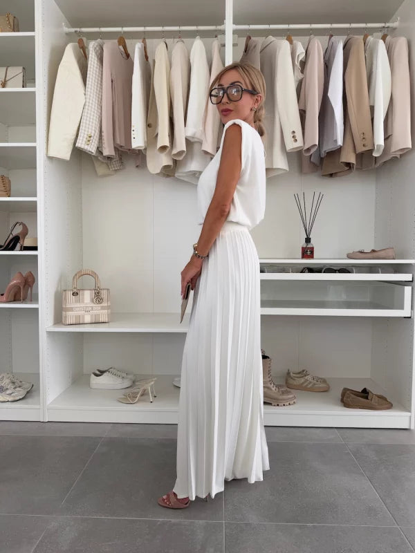 Matilda Bamberg | Elegantes Plissee-Ensemble