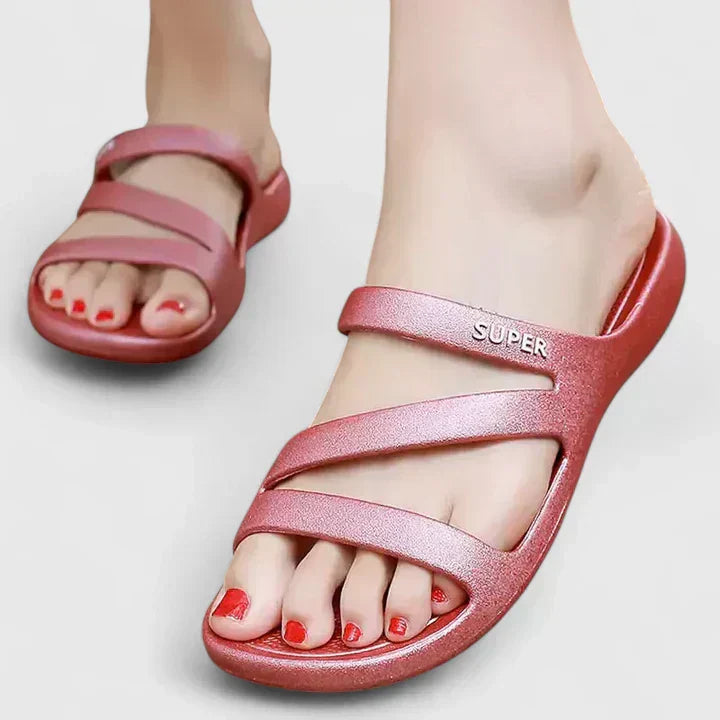 Elise Münster | Bequeme Orthopädische Sandalen in Schwarz