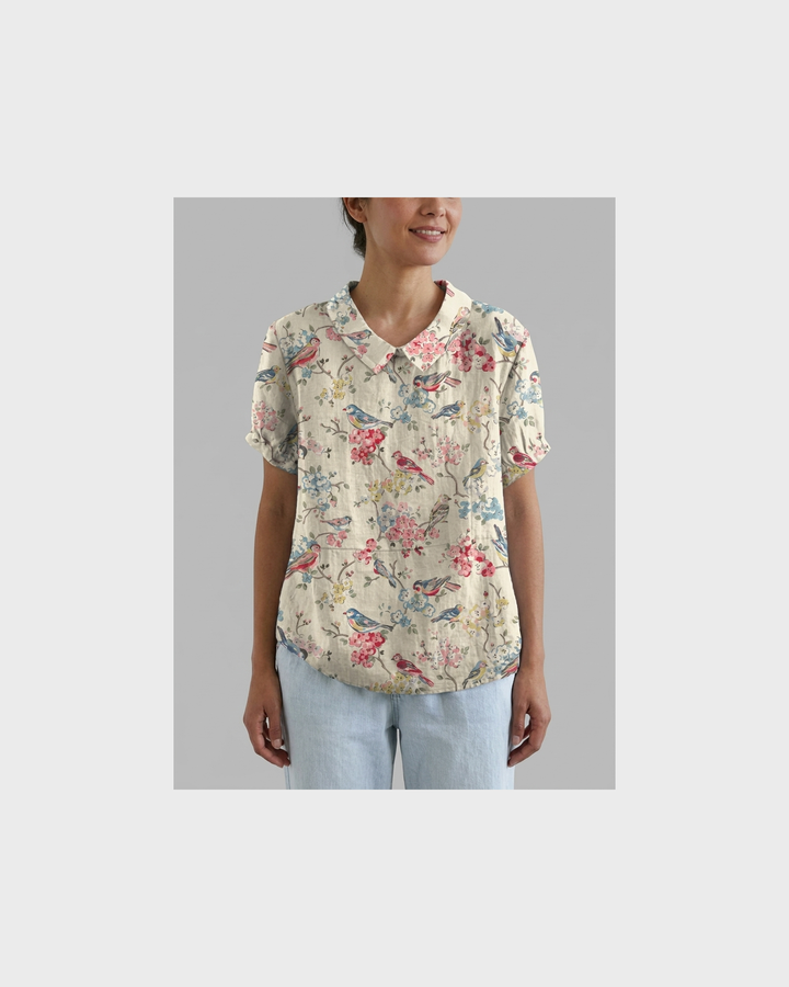 Ottilie Münster | Blumenoberteil Eleganter Komfort
