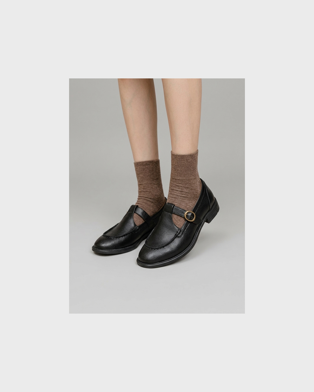 Paulina Goslar | Orthopädische Mary Jane Schuhe mit Quadrater Spitze