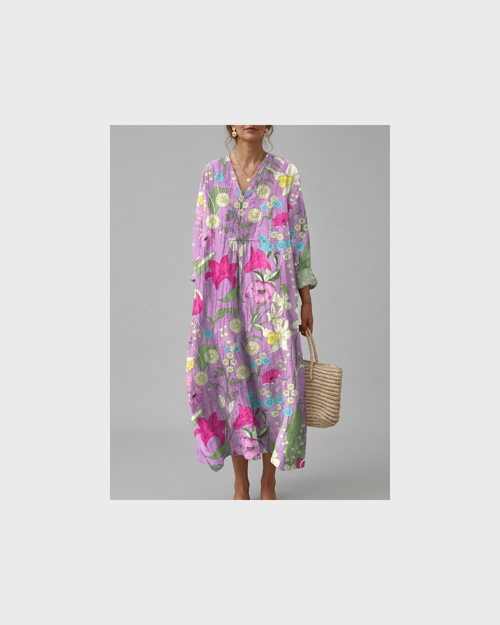 Paulina Wernigerode | Flatterndes Sommerkleid mit Print