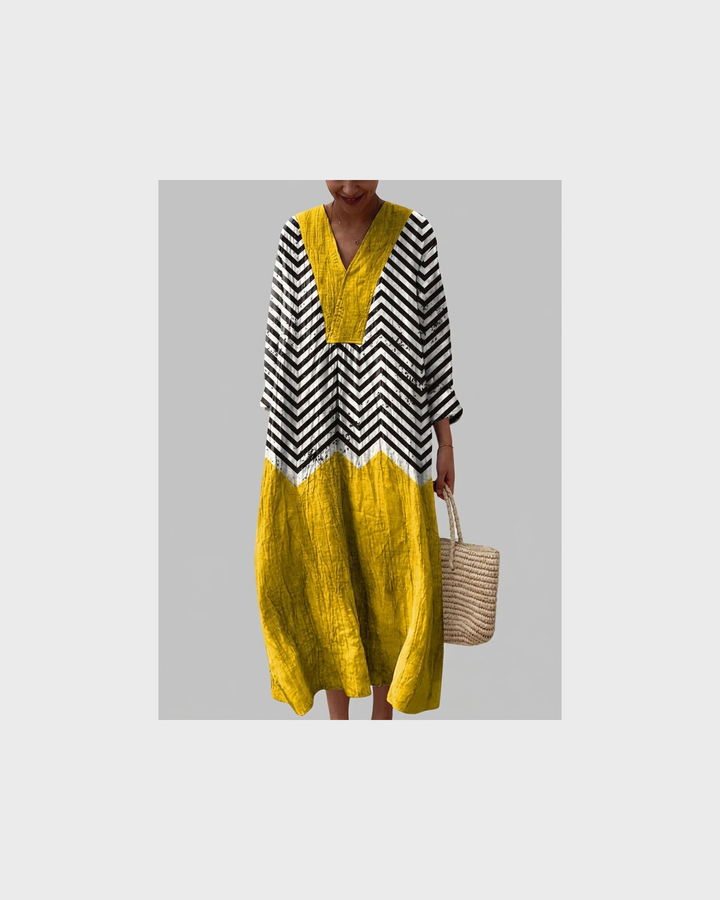 Rosalie Passau | Flatterndes Bedrucktes Sommerkleid