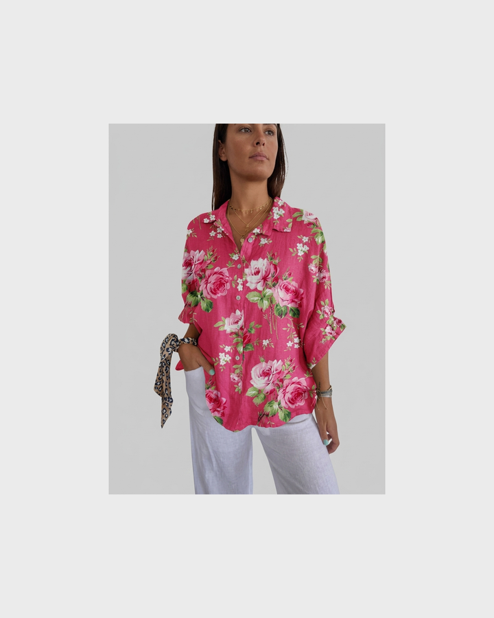 Rosalie Speyer | Leichte und Farbenfrohe Bedruckte Bluse