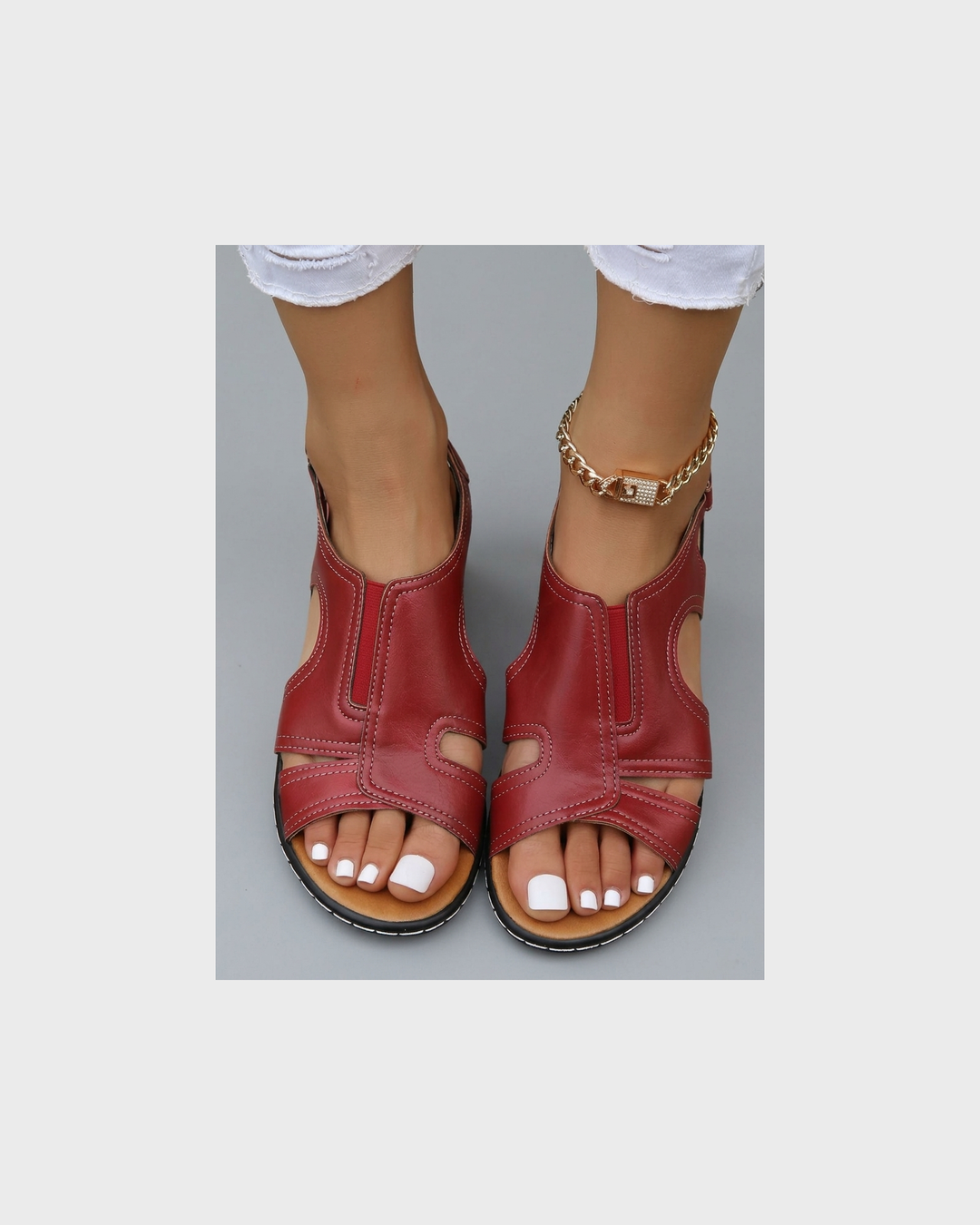 Rosalie Weimar | Orthopädische Sandalen mit Absatz