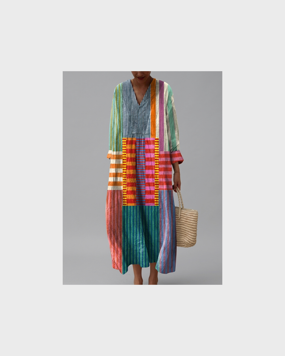 Rosalinde Passau | Flatterndes Bedrucktes Sommerkleid