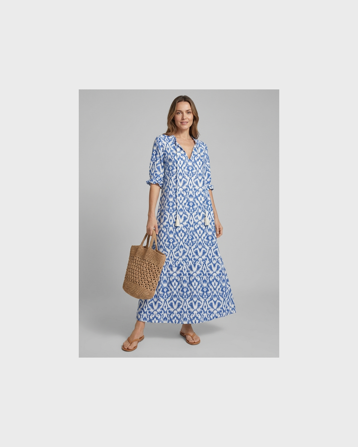 Sieglinde Rothenburg | Boho Midi-Kleid für Einen Ungezwungenen Look
