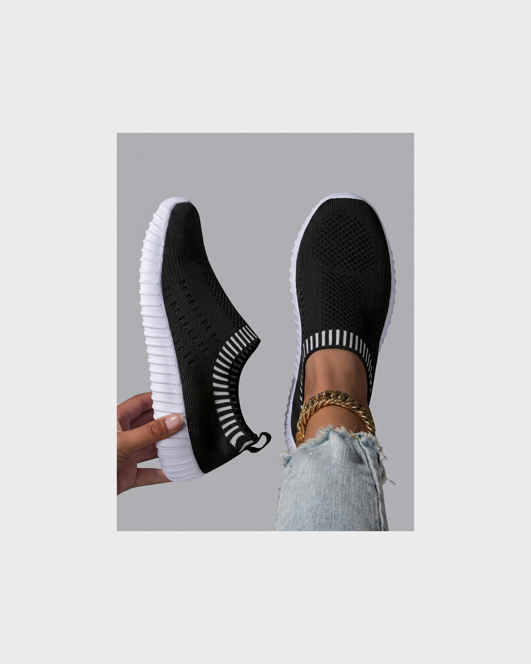 Sofia Potsdam | Ultraleichte, Rutschfeste Sneakersocken