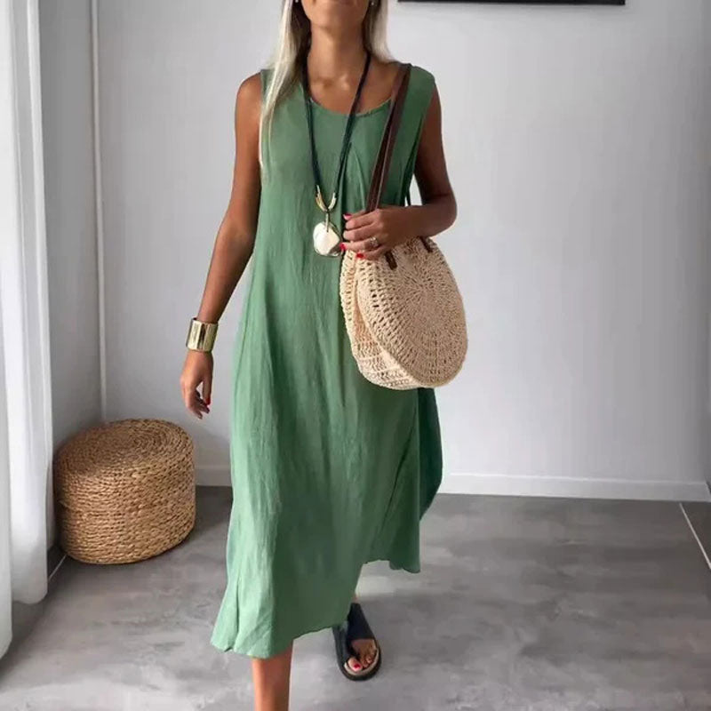 Hildegard Freiburg | Ärmelloses Lässiges Kleid