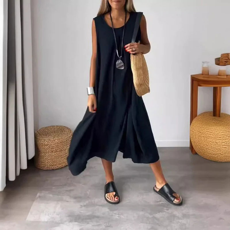 Hildegard Freiburg | Ärmelloses Lässiges Kleid