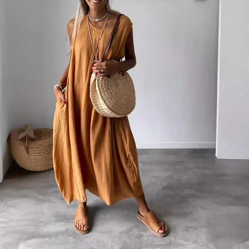 Hildegard Freiburg | Ärmelloses Lässiges Kleid