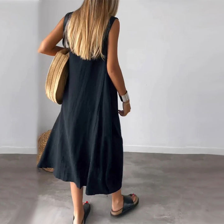 Hildegard Freiburg | Ärmelloses Lässiges Kleid