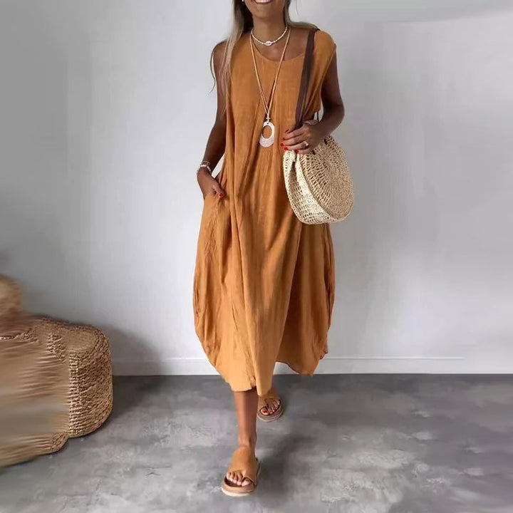 Hildegard Freiburg | Ärmelloses Lässiges Kleid