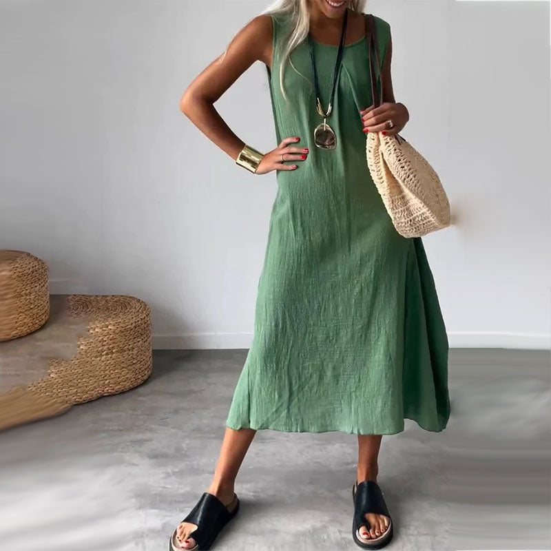Hildegard Freiburg | Ärmelloses Lässiges Kleid