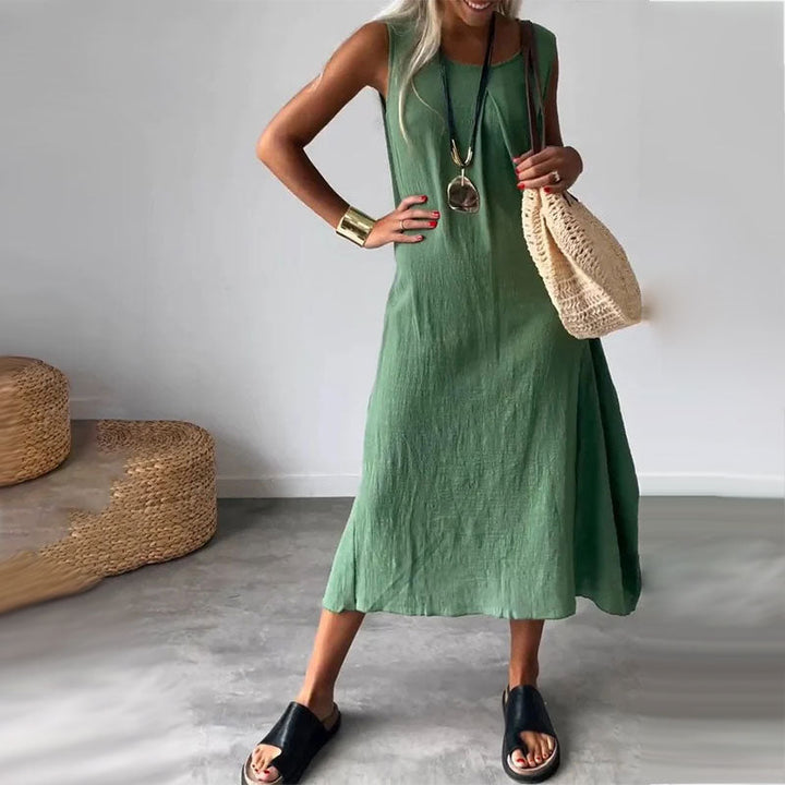 Hildegard Freiburg | Ärmelloses Lässiges Kleid
