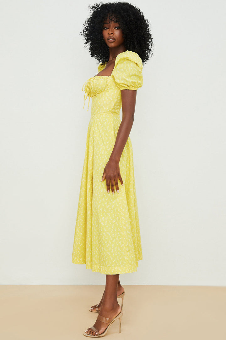 Sieglinde Potsdam | Kleid mit Puffärmeln Bloom