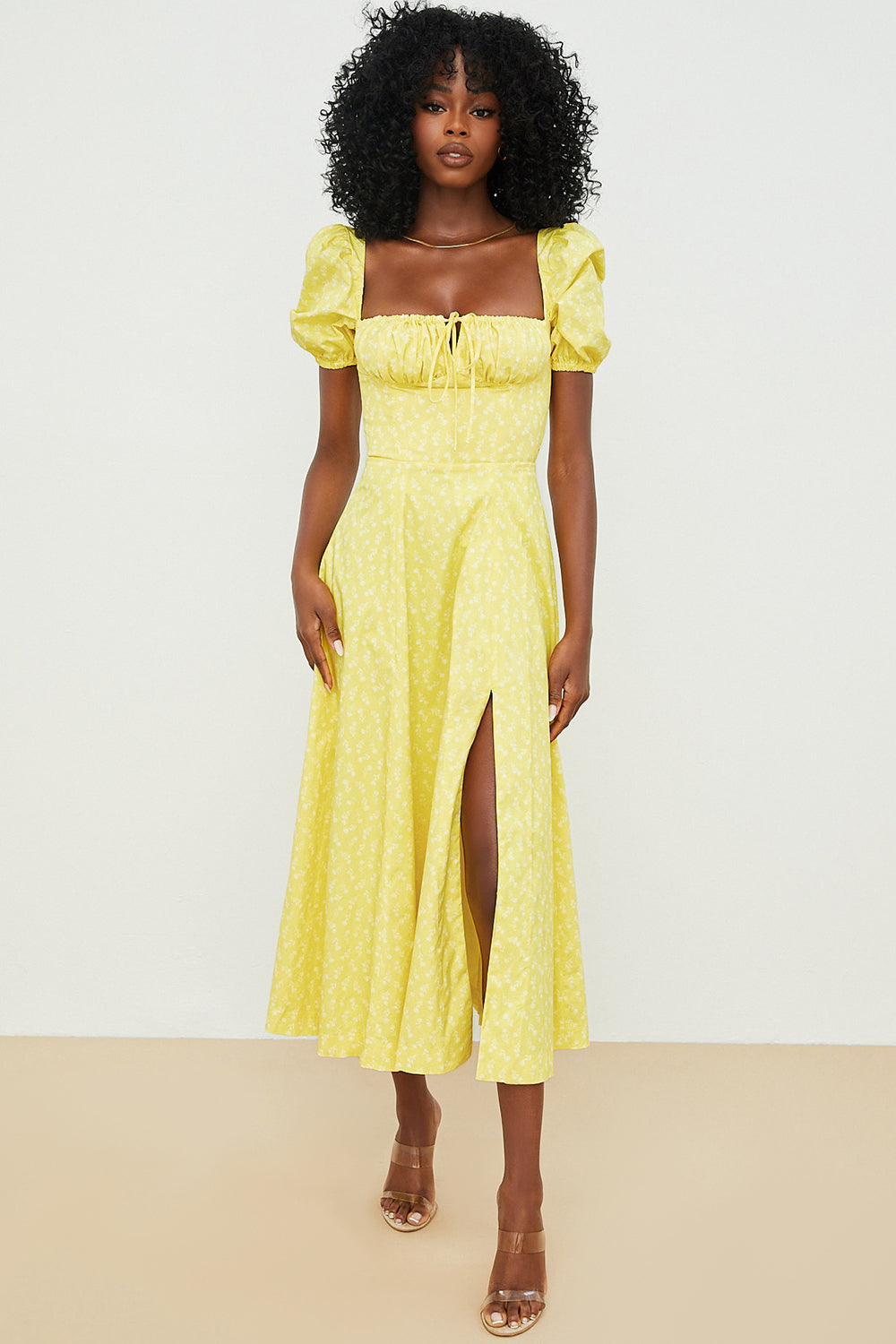 Sieglinde Potsdam | Kleid mit Puffärmeln Bloom