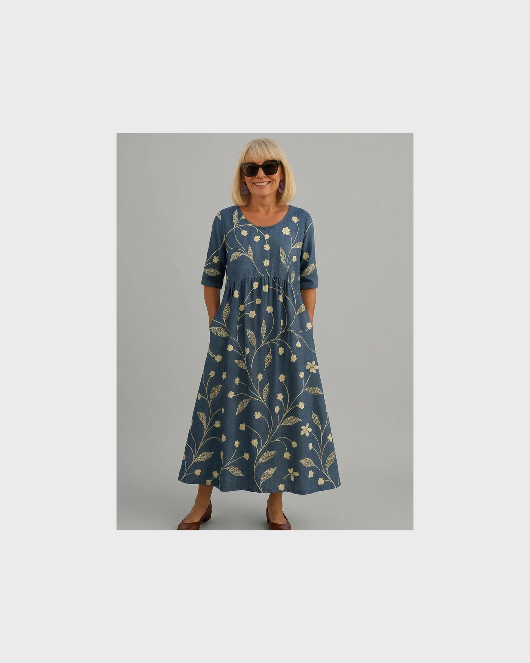 Theresa Dresden | Midi Relax Kleid Luna