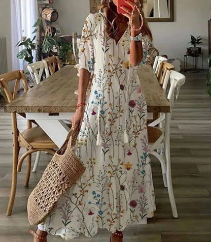 Mia Celle | Boho Kleid mit Bauchbedeckung