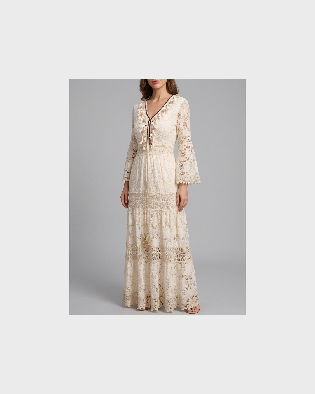 Waltraud Bayreuth | Amary  Boho-Spitzenkleid