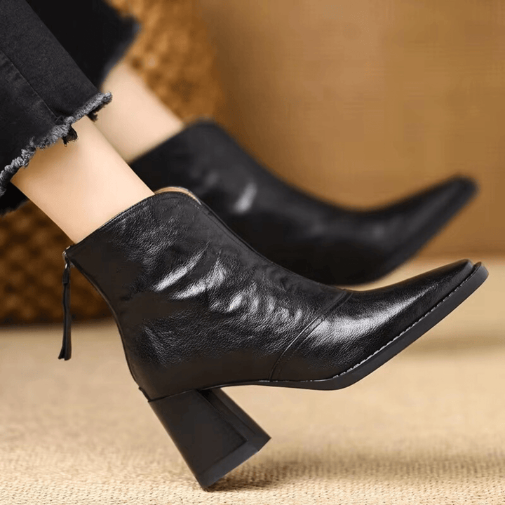 Marlene Münster | Luxuriöse Stiefeletten mit Mittelhohem Absatz