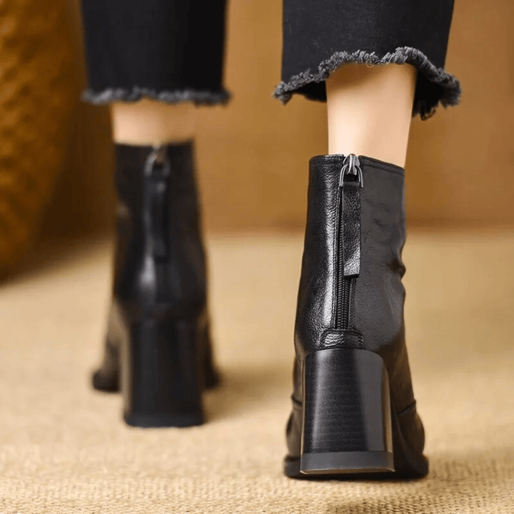 Marlene Münster | Luxuriöse Stiefeletten mit Mittelhohem Absatz