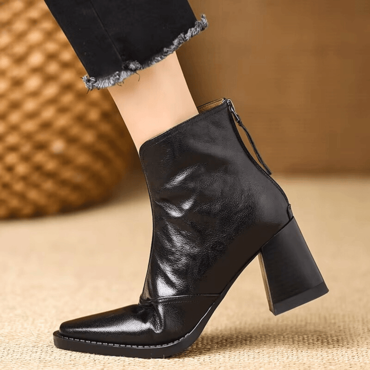 Marlene Münster | Luxuriöse Stiefeletten mit Mittelhohem Absatz