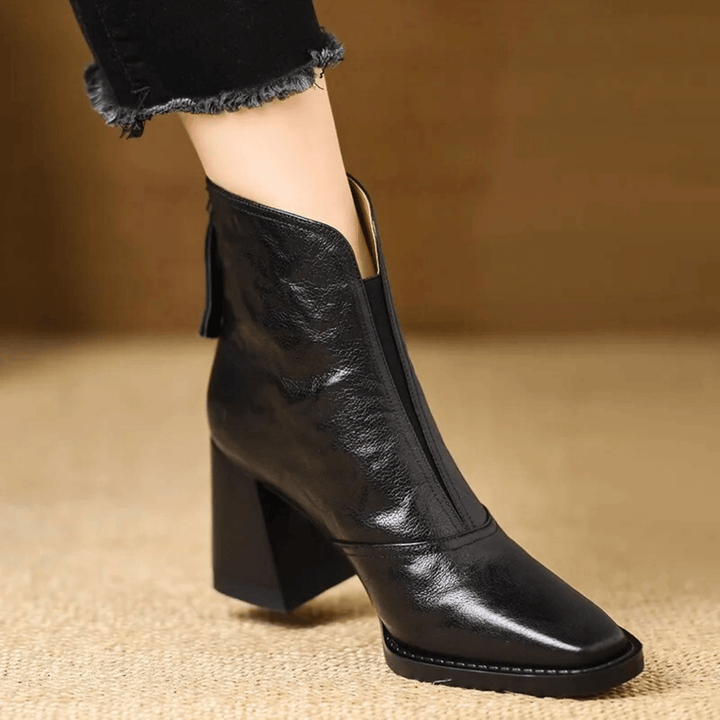 Marlene Münster | Luxuriöse Stiefeletten mit Mittelhohem Absatz