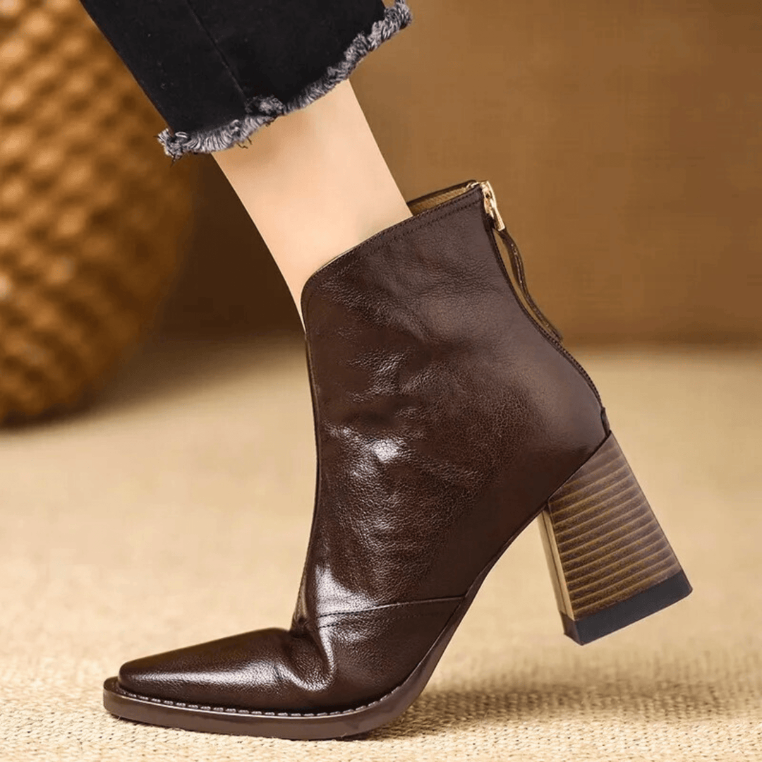 Marlene Münster | Luxuriöse Stiefeletten mit Mittelhohem Absatz