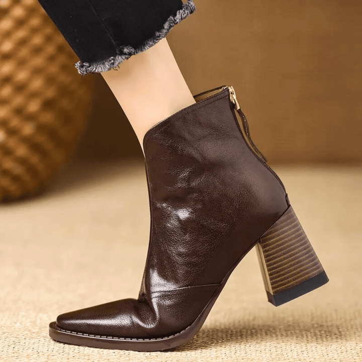Marlene Münster | Luxuriöse Stiefeletten mit Mittelhohem Absatz