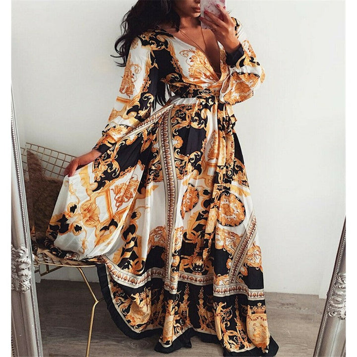 Paulina Görlitz | Boho Bedrucktes Kleid