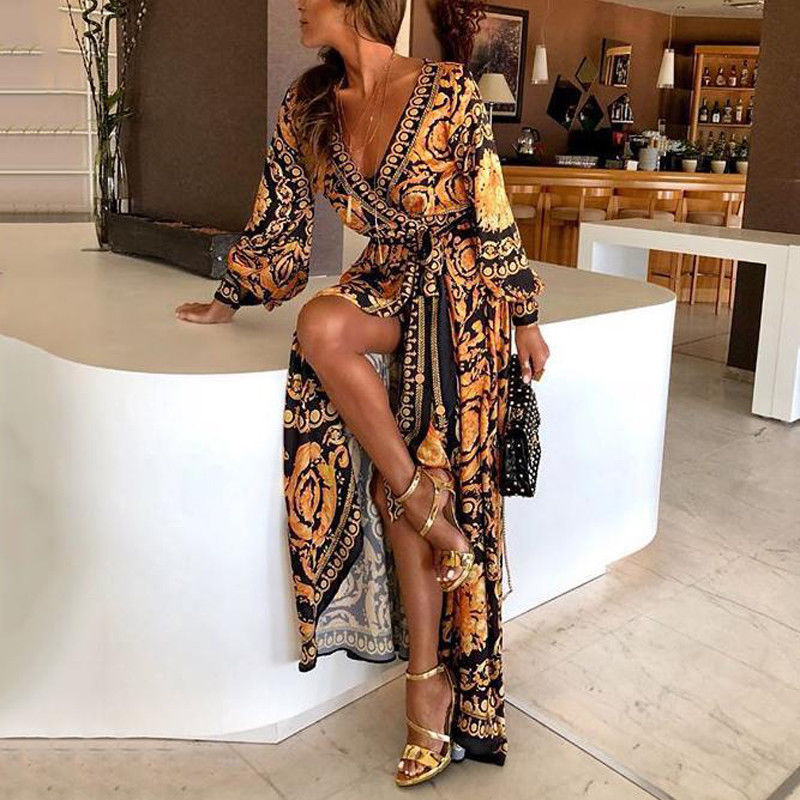 Paulina Görlitz | Boho Bedrucktes Kleid