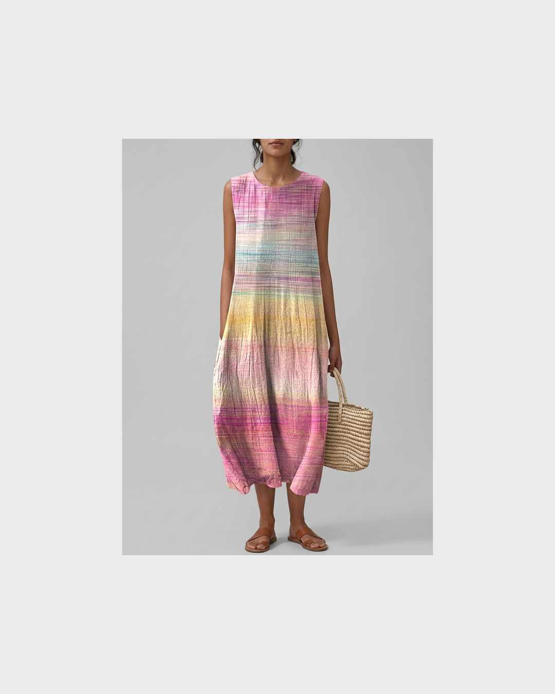 Wilhelmine Bautzen | Bequeme Ärmellose Sommerkleid