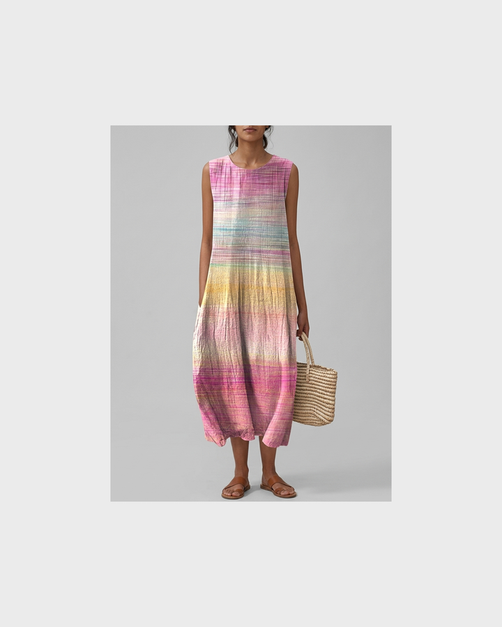 Wilhelmine Bautzen | Bequeme Ärmellose Sommerkleid