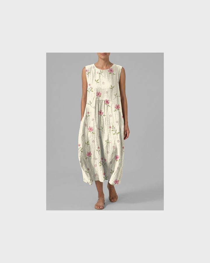 Wilhelmine Tübingen | Bequeme Ärmellose Sommerkleid