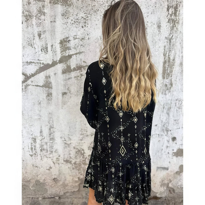 Frieda Tübingen | Boho Kleid in Schwarz